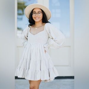 Gingham Dress